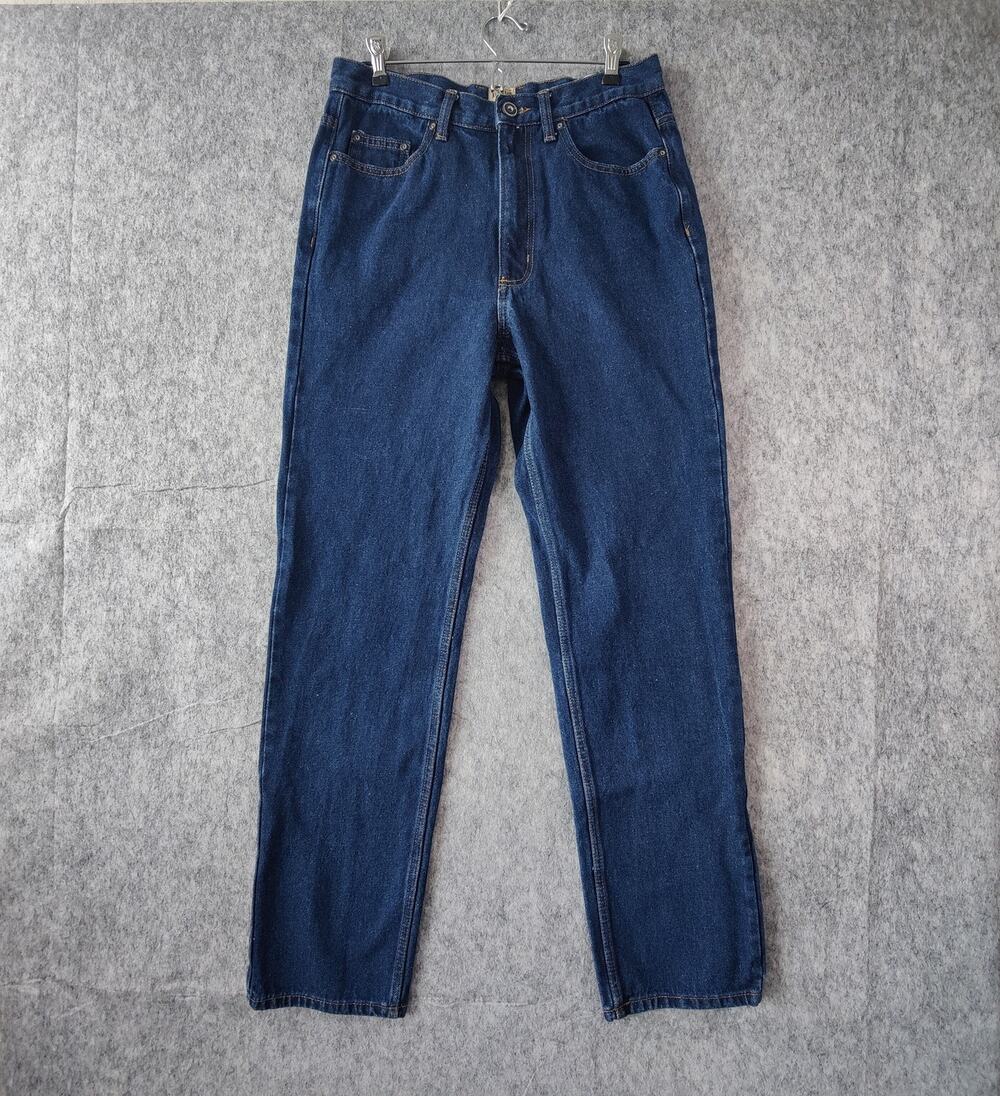 Streetwear Workwear Redhead Straight Leg Jeans 32x34 Classic Blue Denim Jeans